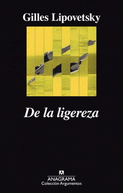 Imagen de cubierta: DE LA LIGEREZA