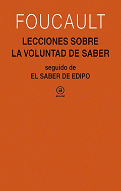 Imagen de cubierta: LECCIONES SOBRE LA VOLUNTAD DE SABER