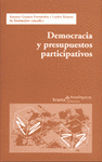 Imagen de cubierta: DEMOCRACIA Y PRESUPUESTOS PARTICIPATIVOS
