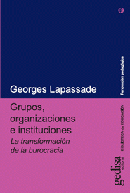 Imagen de cubierta: GRUPOS, ORGANIZACIONES E INSTITUCIONES