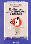 Imagen de cubierta: EL DISCURSO COMO ESTRUCTURA Y PROCESO
