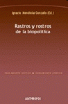 Imagen de cubierta: RASTROS Y ROSTROS DE LA BIOPOLITICA