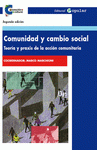 Imagen de cubierta: COMUNIDAD Y CAMBIO SOCIAL