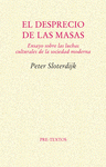 Imagen de cubierta: EL DESPRECIO DE LAS MASAS