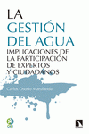 Imagen de cubierta: LA GESTIÓN DEL AGUA