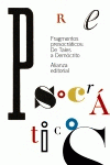 Cover Image: FRAGMENTOS PRESOCRÁTICOS