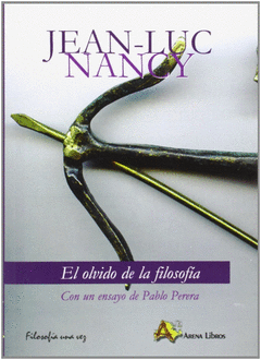 Cover Image: EL OLVIDO DE LA FILOSOFÍA