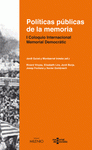 Imagen de cubierta: POLÍTICAS PÚBLICAS DE LA MEMORIA