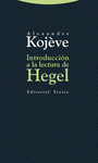 Imagen de cubierta: INTRODUCCIÓN A LA LECTURA DE HEGEL
