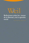 Imagen de cubierta: REFLEXIONES SOBRE LAS CAUSAS DE LA LIBERTAD Y DE LA OPRESIÓN