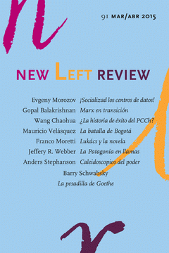 Imagen de cubierta: NEW LEFT REVIEW 91