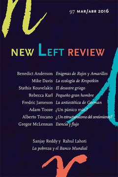 Imagen de cubierta: NEW LEFT REVIEW 97