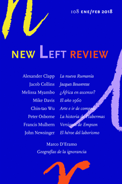 Imagen de cubierta: NEW LEFT REVIEW 108