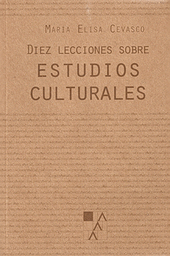 Imagen de cubierta: DIEZ LECCIONES SOBRE ESTUDIOS CULTURALES