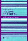 Imagen de cubierta: PULSIÓN DE PRUEBA