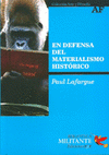 Imagen de cubierta: EN DEFENSA DEL MATERIALISMO HISTÓRICO