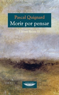 Imagen de cubierta: MORIR POR PENSAR