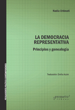 Imagen de cubierta: LA DEMOCRACIA REPRESENTATIVA